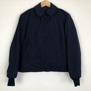 Navy "Vintage" Worker/Bomber/Mechanic Jacket!